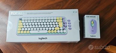 tastiera logitech pop keys e pop mouse