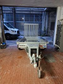 Carrello per trasporto escavatore o materiali