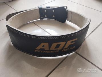 Cintura Palestra 100% Vera Pelle regolabile