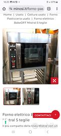 Forno elettrico Bake OFF Mistral 5 teglie