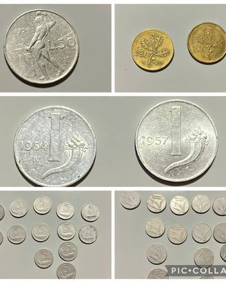 Lotto 18 Monete Rare Lire Italiane