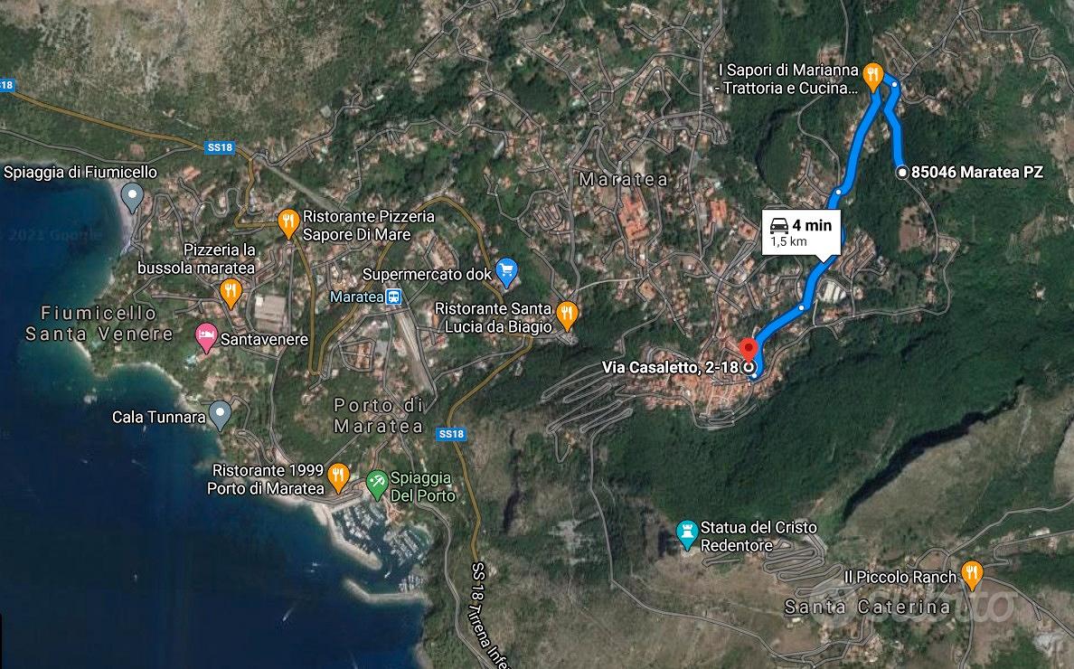 Maratea: terreno con progetto approvato - Altro