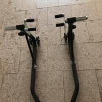 Cavalletto alza moto anteriore e posteriore