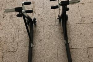 Cavalletto alza moto anteriore e posteriore