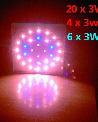 Lampada Grow Led coltivazione piante indoor