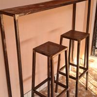 14 sgabelli in ferro su misura