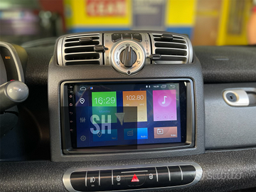 Navigatore Car tablet per Smart 451 gps Carplay