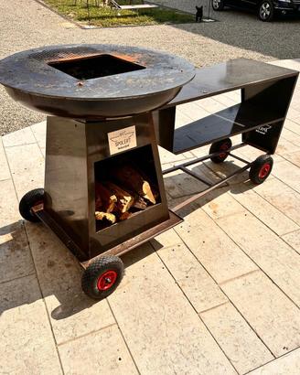 Spolert radical grill - barbecue acciaio