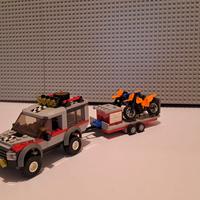 Furgone con moto Lego