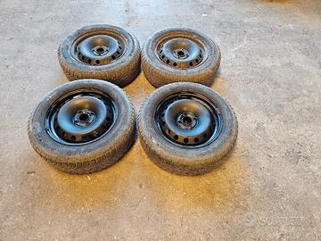 Cerchi ferro Gomme Invernali fiat punto bf goodric
