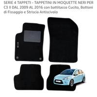 Tappetini Auto Citroen C3 - NUOVI