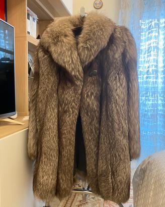 Capotto pelliccia volpe