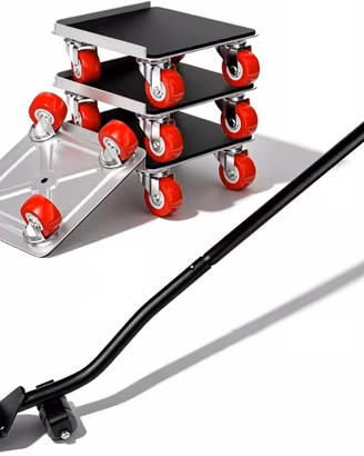 Kit Sollevatore Mobili, Carrello carico 300 kg