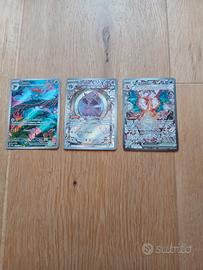 Charizard ex, mismagius, gloom.Prenotato