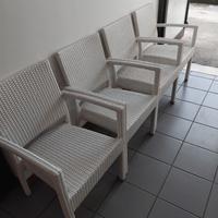 Sedie rattan giardino