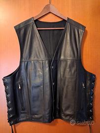 Gilet in pelle XXL Bitlis "Nuovo"