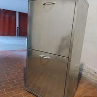 Pattumiera per raccolta differenziata (zincata)