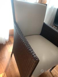 Set sedie per esterno