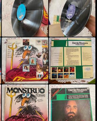 Vintage lp 33 giri vinile demis roussos e monstruo