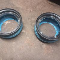 Coppia doppi cerchi ape 50 allargamento