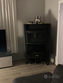 Camino legna canalizzato edilkamin