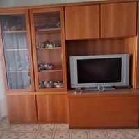 Soggiorno in noce
