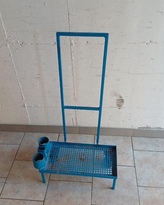Carrello porta bombole in ferro