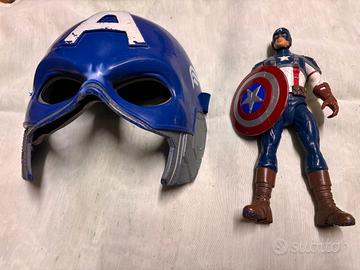 Statuina e Maschera Capitan America 