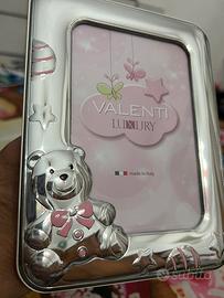 Cornice Valenti in argento bimba