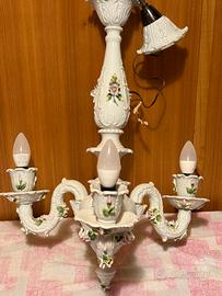 Lampadario di capodimonte