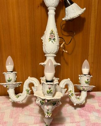 Lampadario di capodimonte