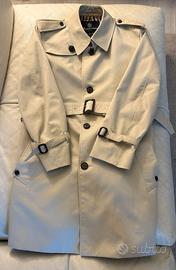 AQUASCUTUM Trench Fairmount Beige Tg UK38/IT48 