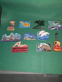 Lotto 10 magneti Souvenir Esteri 