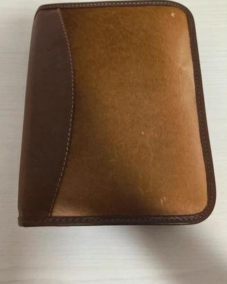 Agenda Organizer ad Anelli in Pelle e Cavallino