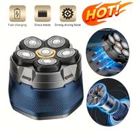 Rasoio uomo testa calva professionale ricaricabile