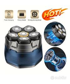 Rasoio uomo testa calva professionale ricaricabile