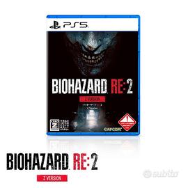 resident evil 2 biohazard z version jap ps5