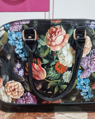 BORSA BAULETTO A FIORI