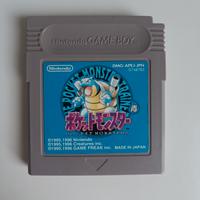 Pokémon Blu per Game Boy Giapponese Vintage