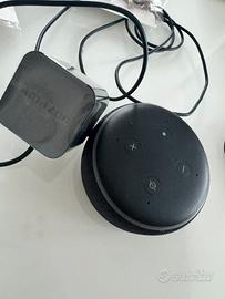 Alexa echo dot con carica battteria