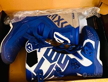 stivali Acerbis X-Team blu/bianco