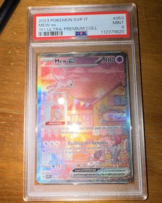 Mew 53 pokemon promo psa 9 ita