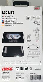 Luce porta targa