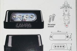Luce porta targa