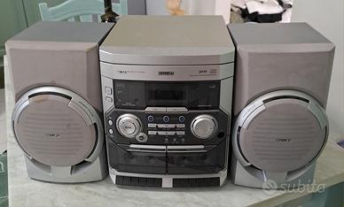 stereo lettore CD- doppia cassetta e radio