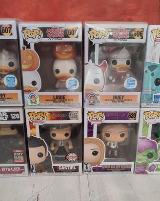 Funko pop dewey louie huey bulbasaur green goblin
