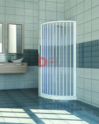 Box doccia 1 porta ‘Fluxy Kama’ cm 80×80