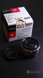 Sony 16mm F2.8+ adattatori grandangolari