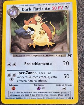 Carta Pokémon Dark Raticate