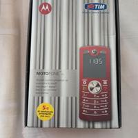 MOTOFONE - Cellulare Motorola TIM Disp. + 40 pz.